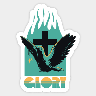 GLORY to GOD Sticker